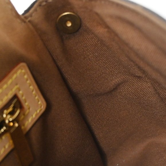 LOUIS VUITTON Mini Looping Hand Bag Monogram Leather Brown France - Picture 10 of 15